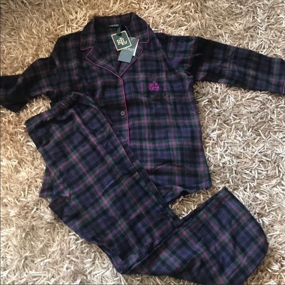 Lauren Ralph Lauren pajama set Sz L ❌sold❌ - Picture 4 of 6